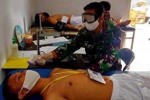 5.7 foto lanta taruna Di Tengah Pandemi Corona, Calon Taruna AAL 2020 Rapid Test
