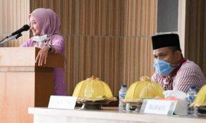5.7 foto lutra konferensi PGRI Lutra Konferensi Pertama di Era Pandemi, Ini Harapan Bupati