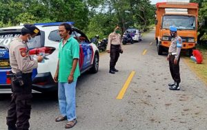 Polres Selayar Razia dan Operasi di Pelabuhan Pamatata