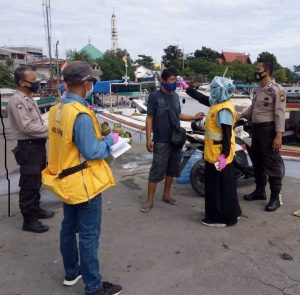 9.7 foto jelang Jelang New Normal, Polsek Paotere Rutin Edukasi Warga Pulau