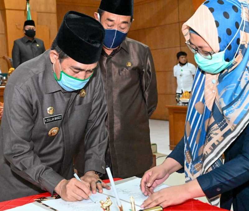 Aklamasi, Paripurna DPRD Sepakati Dua Ranperda Menjadi Perda