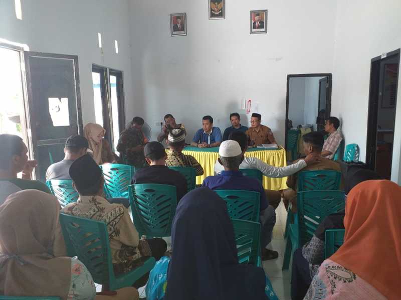 Desa Pamatata Gelar Musdes Penyusunan RKPDesa dan Pembentukan Posyantek 