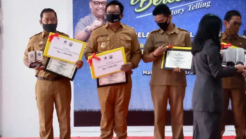 Juara 1 Tk. Sulsel, Perpustakaan Nirwana Desa Bangun Jaya Dapat Hadiah 3,5 Juta