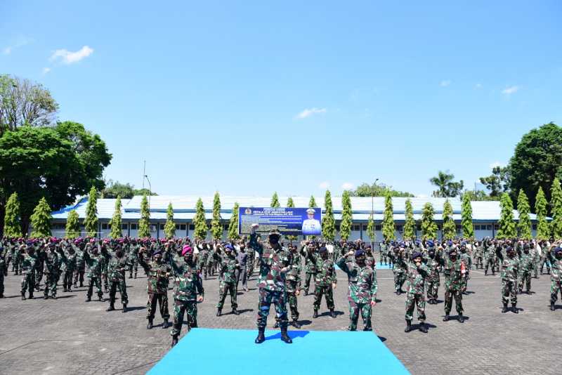 Jelang Akhir Masa Penugasan, Inilah Pesan Danlantamal VI Kepada Para Personel Lantamal VI