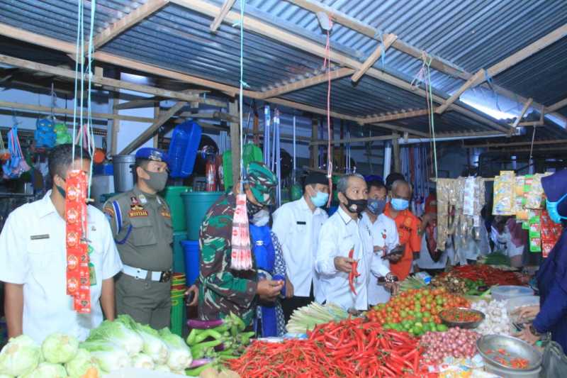 Sekda Majene Pantau Harga dan Ketersediaan Sembako