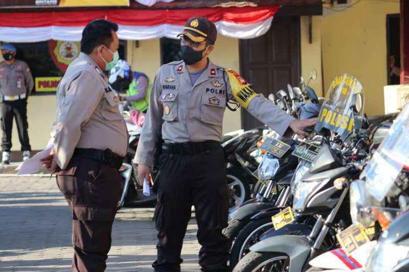 Tingkatkan Pelayanan Masyarakat, Polres Pelabuhan Makassar Cek Randis