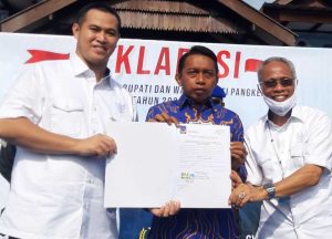 MYL - SS, Bapaslon Pertama Lakukan Deklarasi di Pangkep