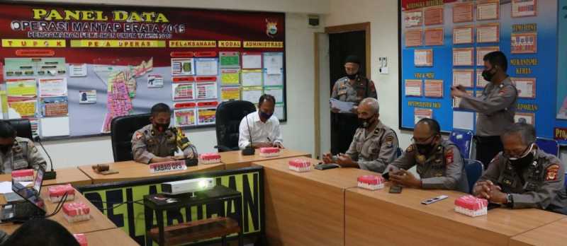 Polres Pelabuhan Makassar Latihan Pra Ops Bina Kusuma 2020