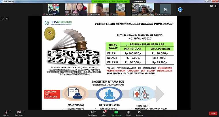 BPJS Kesehatan Ajak Mahasiswa Pahami JKN-KIS