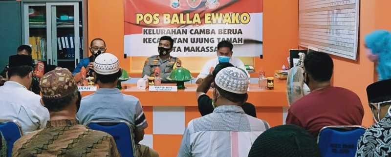 Tatap Muka di Kelurahan Camba Berua, Ini Harapan AKBP Kadarislam