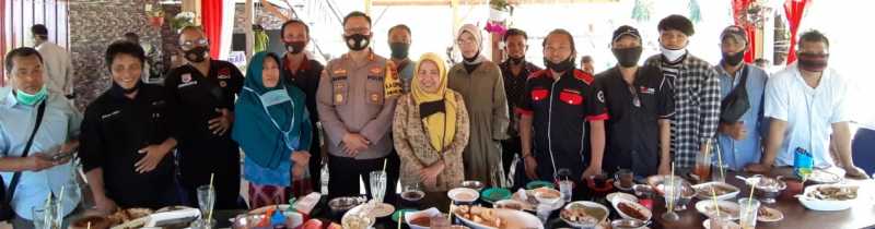 Kapolres Bantaeng Harapkan Wartawan Kampanyekan 3 M