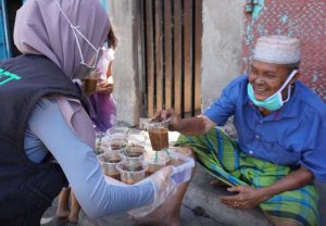 Respon Kebakaran Pannampu, Dompet Dhuafa Sulsel Dirikan Pos Hangat