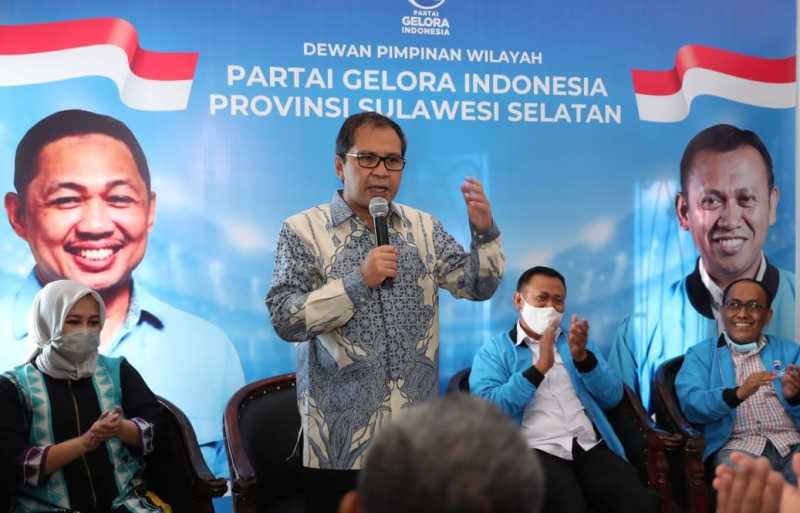 Partai Gelora Beri Rekomendasi ke Danny-Fatma Menuju Pilwalkot Makassar