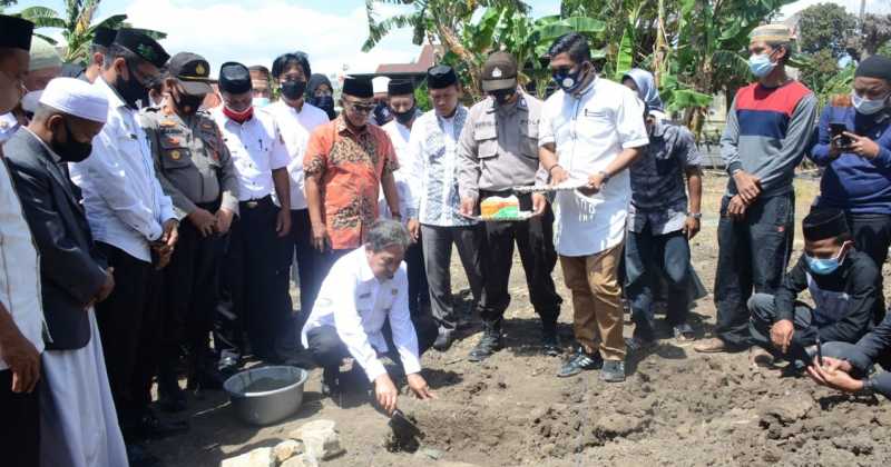 Bupati Sidrap Apresiasi Pembangunan Masjid Dan Rumah Tahfidz Yayasan Al Hasyimiyah
