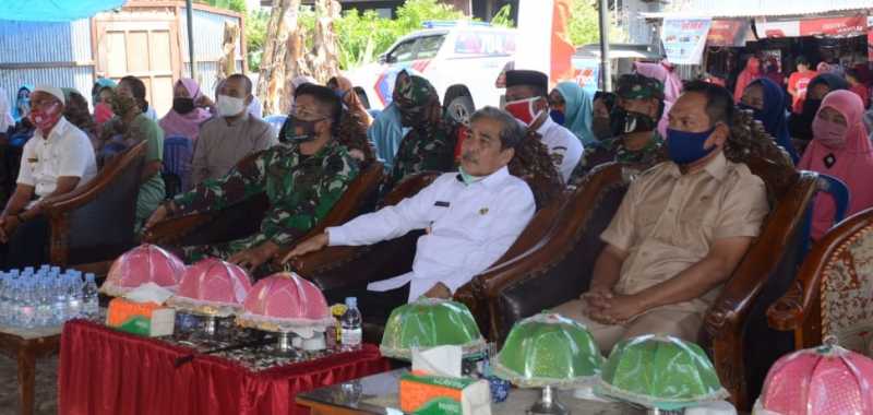 Bupati Sidrap Dollah Mando Hadiri Penyerahan Renovasi RTLH Dari Kodim 1420
