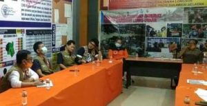 3.8 foto lutra evaluasi BPBD dan BPNB Evaluasi Kegiatan Seharian Penanganan Banjir Bandang