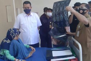 3.8 foto pangkep MYL MYL Peduli, Kawal Pengobatan Bocah Diduga Tumor Tulang di Wajah