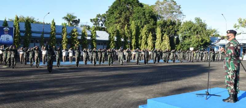 Danlantamal VI Harapkan Personel Jaga dan Tingkatkan Soliditas TNI-Polri