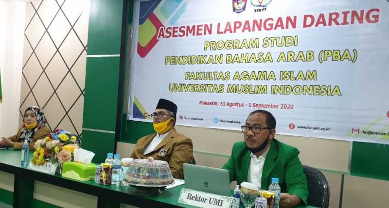 Asesmen Lapangan Daring, PBA FAI UMI Kembali Reakreditasi Asesmen Lapangan Daring, PBA FAI UMI Kembali Reakreditasi