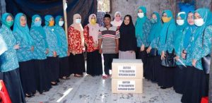 TP PKK dan DWP Selayar Bantu Korban Kebakaran Bontonasaluk