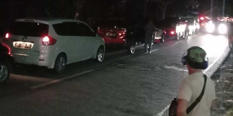 Dampak Perbaikan Jembatan, Ratusan Kendaraan Terjebak Macet