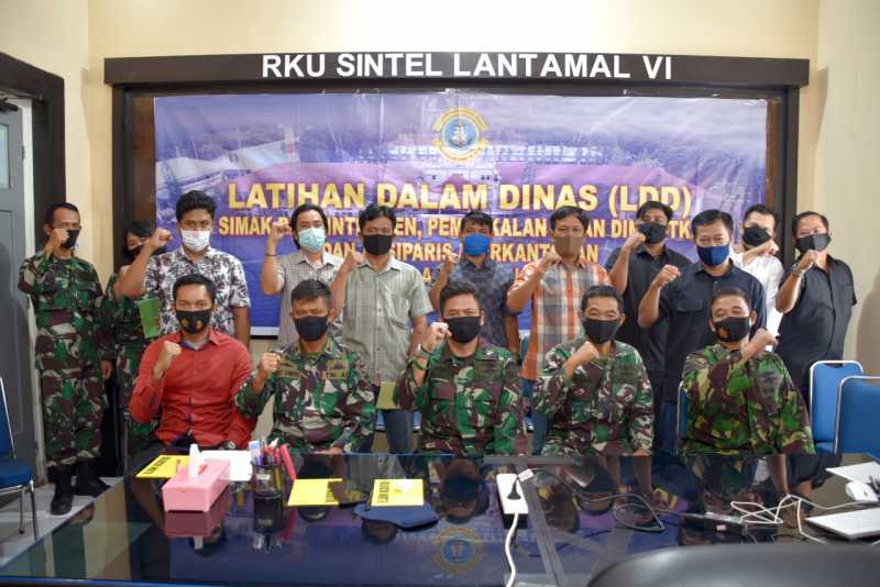 Sintel Lantamal VI Gelar LDD Intelijen TA. 2020