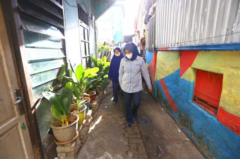 Fatmawati Rusdi Sapa Warga dari Lorong ke Lorong