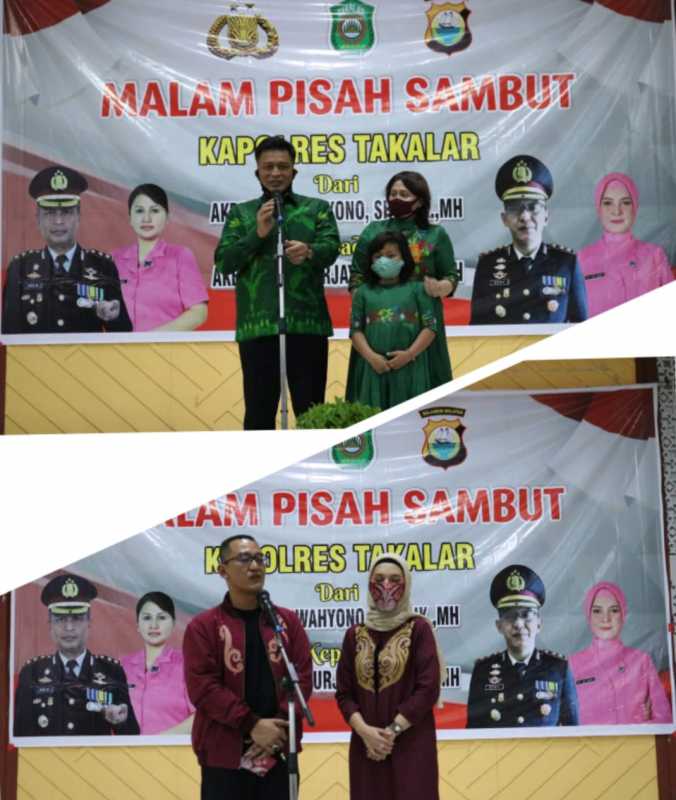 Malam Pisah Sambut Kapolres Takalar,Ini disampaikan Bupati