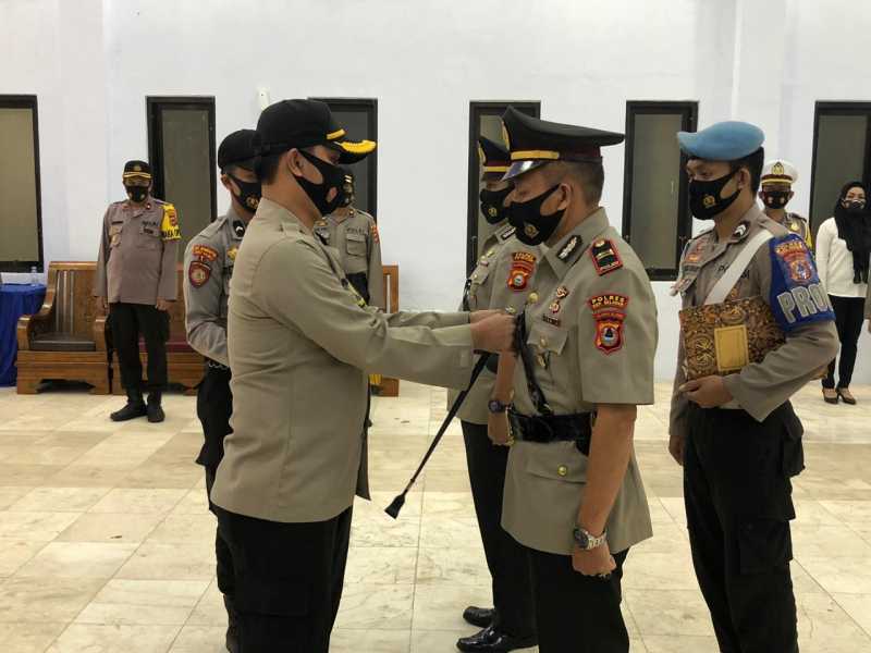 Kapolres Pimpin Serah Terima Jabatan Kasat Reskrim Polres Kepulauan Selayar 