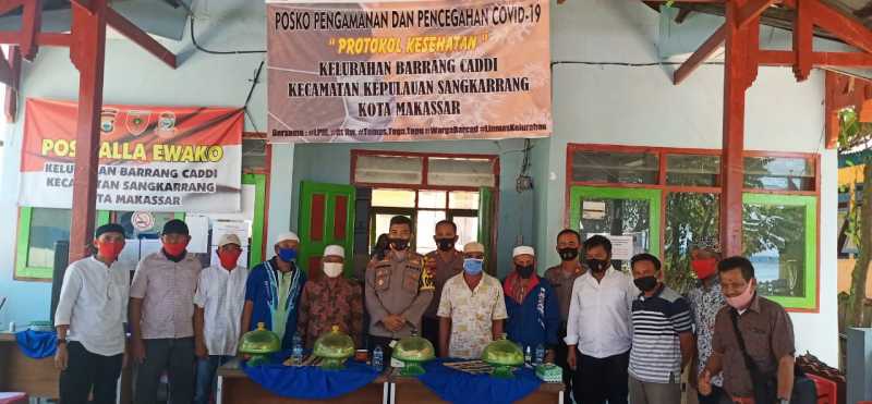 Kapolres Pelabuhan Makassar Tatap Muka Bersama Warga Kepulauan Sangkarrang