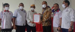 Nicodemus Biringkanae-Victor Datuan Batara alias Nivi Terima Rekomendasi B1-KWK Partai Perindo