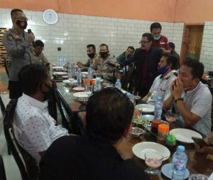 Dua Pekan Jabat Kapolres, AKBP Beny Murjayanto Ajak Wartawan Santap Siang Bersama