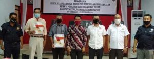 KPU Selayar Tetapkan Paslon ZAS dan BAS Peserta Pilkada 2020
