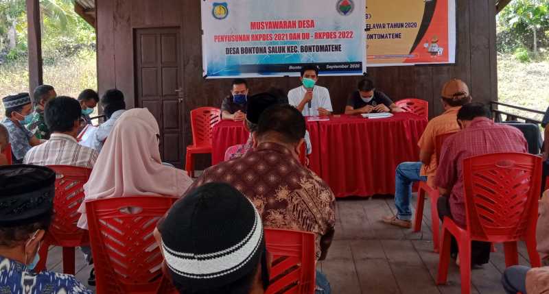 Pemdes Bontonasaluk Musdes Penyusunan RKPDes dan Pembentukan Posyantek