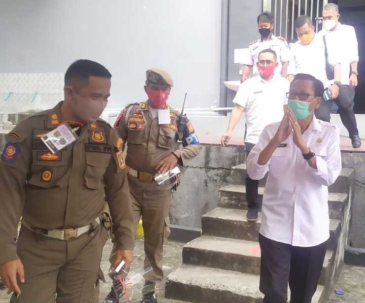 Wabup Polman Nasir Rahmat Pantau SKB CPNS di Sidrap