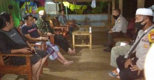 Patroli Rutin, Kapolsek Polut Ajak Warga Patuhi Protokol Kesehatan