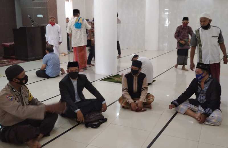 Wujudkan Pilkada Damai, Bhabinkamtibmas Melayu Silahturahmi Tokoh Agama