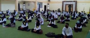 30.9 FOTO mega Protap Covid Diperketat Dalam Penyambutan Mahasiswa Baru Unimerz