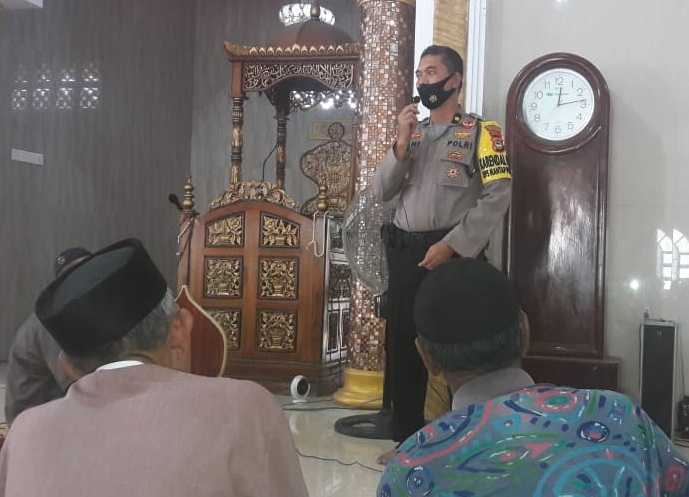 Kabag Ops Polres Pelabuhan Imbau Jamaah Masjid Jaga Kamtibmas