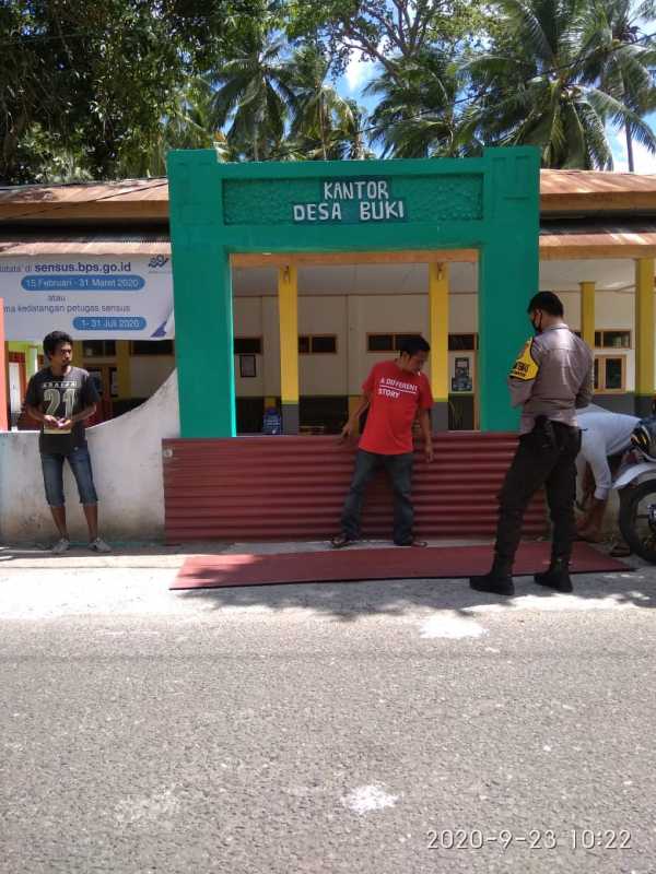 Forkopimda Kunjungi Kantor Desa Buki Yang Disegel Ahli Waris