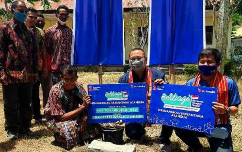 Karyawan XL Axiata Salurkan Donasi Pendidikan di NTT