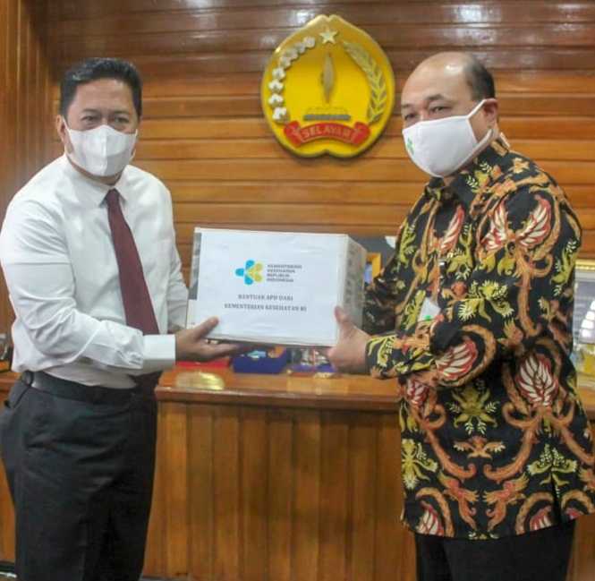 Pjs. Bupati Selayar Terima Kunker Staf Ahli Kemenkes RI