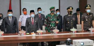 Wabup Sidrap Mahmud Yusuf Hadiri Peringatan Kesaktian Pancasila Secara Virtual.