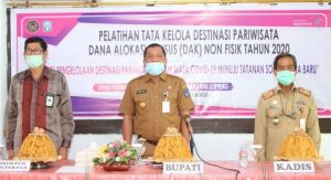 Pjs. Bupati Soppeng Buka Pelatihan Tata Kelola Destinasi Pariwisata