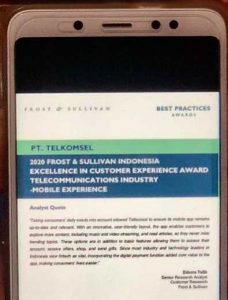 12.10 foto telkom Telkomsel Raih Dua Penghargaan dari Frost & Sullivan