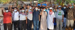 Sambangi Warga Desa Nyiur Indah, Basli Ali Dapat Sambutan Luar Biasa