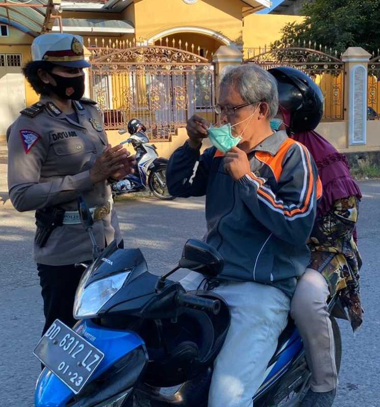 Jumlah Pelanggaran Sistem Satu Arah di Gowa Berkurang