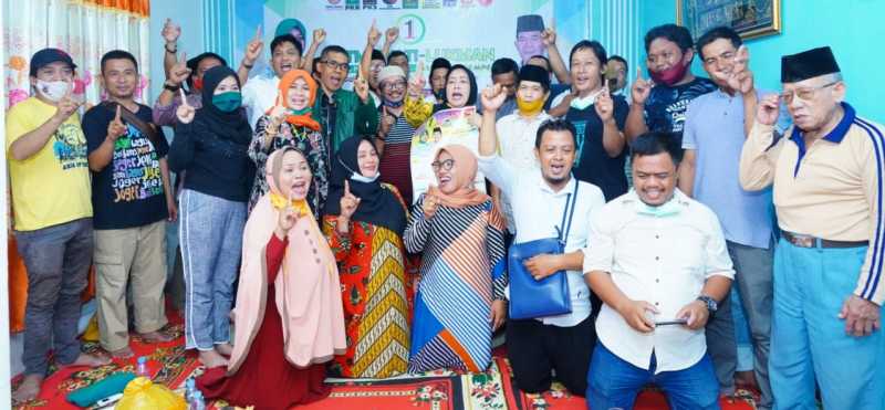 Paslon Patmawati-Lukman Kembali Berkampanye di Labuang Utara