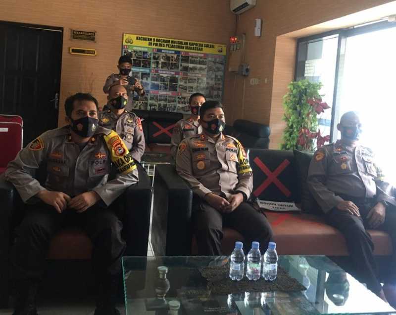 Kapolres Pelabuhan Ikuti Upacara Hari Kesaktian Pancasila Secara Virtual