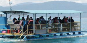 Tiba di Luwu Timur, Nurdin Abdullah Keliling Danau Matano